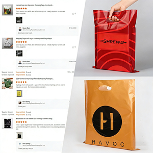 Sacs de Magasinage en Plastique Personnalisés pour Vêtements avec Impression, Logo Sur Mesure, Biodégradables, Découpe et Poignées - Product Image 2
