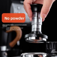 Tasseur à expresso à pression constante en acier inoxydable avec ressort, 51 mm 58 mm, outils de barista, accessoires de café pour presser la poudre