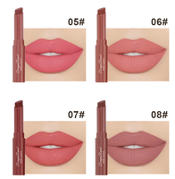 Rouge à lèvres maquillage Rose mat rouge à lèvres imperméable sans cruauté naturel bio végétalien rouge à lèvres 12 couleurs