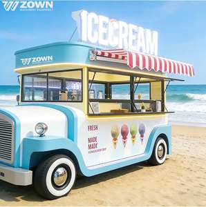 Desserts and Quick Food Cart Meals Innovative Electric Food Cart Designed Modern Mobile Food Cart for Versatile Street - Product Image 1