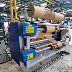 Máquina Cortadora y Rebobinadora Automática de Alta Velocidad para Rollos de Papel <span class=keywords><strong>Jumbo</strong></span>, Equipo de Servicio para Materiales de Embalaje de Papel, Cartón y Kraft - Product Image 1