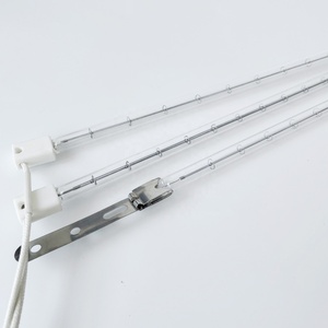 Lâmpada de Aquecimento Circular de Tubo de Quartzo Flexível, Lâmpada Halógena Infravermelha 2kw 2400w 3000w 3600w - Product Image 5