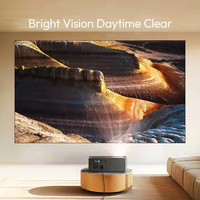 Projecteur HTP X5 LED LCD 1080P Haute luminosité 800 ANSI Lumens Prêt pour Internet Android Home Cinéma Stéréo HIFI Certifié Netflix