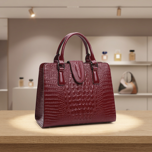 Sac à main décontracté pour femme en cuir véritable durable, pochette bandoulière, grande capacité, imperméable, léger, Saint-Valentin - Product Image 5