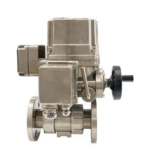 Válvula de Bola Eléctrica a Prueba de Explosiones COVNA 90-Day Window HK6Q-EX-P RS485, Válvula de Bola de PVC Motorizada de Doble Unión con Brida - Product Image 3