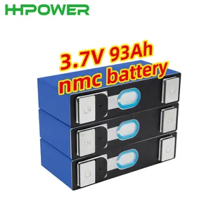 HHpower NCM 3.7v 93ah Metal Li-ion hücreleri 93AH prizmatik CATL 3.7v şarj elektrikli araba için lityum iyon batarya yüksek kapasiteli