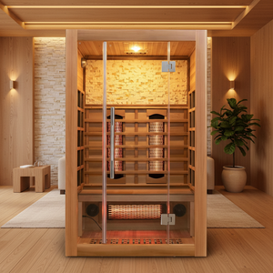 ห้องซาวน่าอินฟราเรดแบบพกพาขนาดสั่งทำพิเศษสำหรับใช้ในบ้าน - Product Image 1