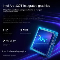 Ultra5-225H Baru 16" 32G 1TSSD 2.8K OLED 16:10 Ultra Tipis Aluminium Windows 11 Bahasa Inggris 14-core Intel Arc 130T Ultra 5 225H