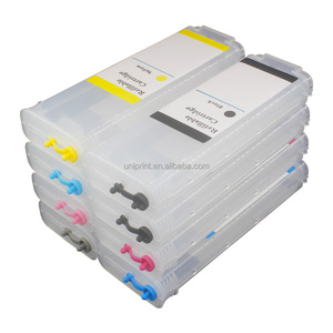8色<span class=keywords><strong>70</strong></span> 280毫升可重复填充墨盒，适用于惠普设计喷射<span class=keywords><strong>Z2100</strong></span> Z5200 Z5200PS打印机，带自动复位芯片弧 - Product Image 2