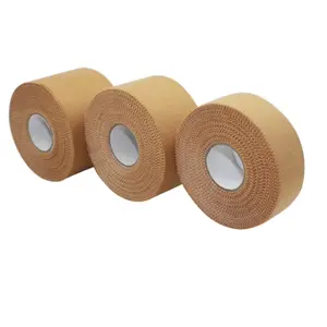 Manufacture 3.8cm*13.7m Cotton Rigid Tape Fix Tape Athletic Sports Tape for Training