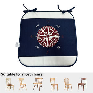 Almohadillas para sillas a precio de fábrica, cojín suave y grueso con patrón navideño, venta al por mayor, cojines antideslizantes personalizados para sillas de comedor - Product Image 3