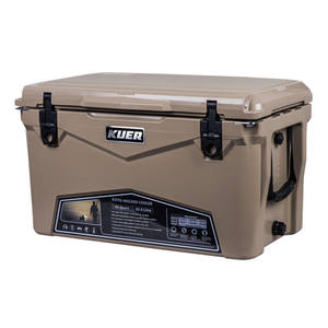 Nevera Rotomoldeada KUER-C de 45 Litros, Caja Refrigeradora para Pesca, Picnic y Conservación de Alimentos al Aire Libre - Product Image 3