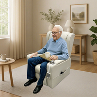 Fauteuil de thérapie hospitalière personnalisé avec table, canapé inclinable médical pour transfusion et perfusion, fauteuil releveur pour clinique