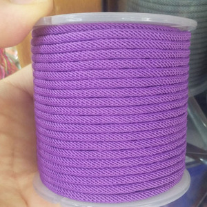 ST1099 Cordon en <span class=keywords><strong>nylon</strong></span> multicolore de 3 mm pour bijoux, nœuds chinois, bracelet en macramé, corde à perles tressée, cordons, fils - Product Image 6