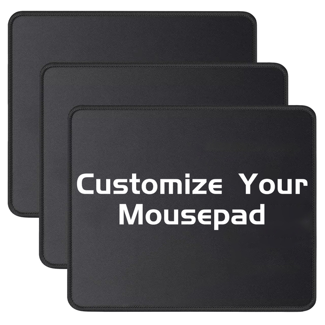 Custom Rubber Mouse Pad Personalized Logo High Quality Non Slip Base Direct Factory Custom Printing Desk Mat for Office Gamer