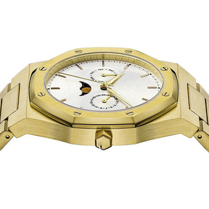 <span class=keywords><strong>Montre</strong></span> à quartz analogique classique de luxe avec <span class=keywords><strong>bracelet</strong></span>, mouvement Citizen en acier inoxydable, résistante à l'eau 5 ATM, style décontracté chic pour affaires - Product Image 6