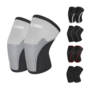 Rodillera deportiva SCR de 5mm o 7mm, rodillera de neopreno, levantamiento de pesas, compresión, rodillera, manga de soporte para correr, ciclismo, baloncesto - Product Image 1