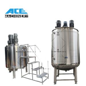 ACE 5000L hơi nước sưởi ấm làm mát bằng thép không gỉ đôi vỏ bọc KHUẤY TRỘN chất lỏng xe tăng - Product Image 5