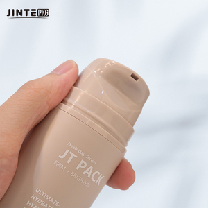 Flacon cosmétique à pompe sans air en plastique PP nude personnalisé pour soin de la peau Crème pour bébé lotion pour le corps 30ml 50ml 100ml - Product Image 4