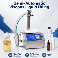 Machine de remplissage pneumatique de liquides visqueux LT-A3, distributeur de miel et de pâte de sésame pour canettes et bouteilles, semi-automatique, qualité alimentaire