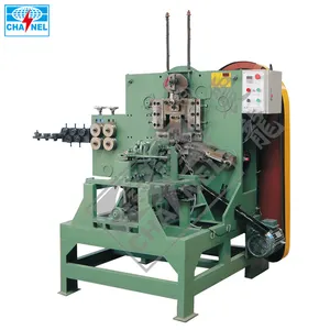 Mechanic Iron wire metal chain bending making machine