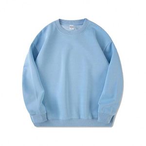 Sweat à capuche oversize 350 GSM à épaules tombantes, couleurs unies, coupe facilement ajustable pour grandes tailles - Product Image 3