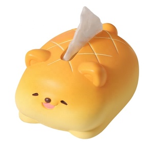 Caja de Pañuelos Decorativa de Resina con Forma de Piña Estilo INS, Ecológica, Decoración <span class=keywords><strong>para</strong></span> el Hogar, Accesorio Elegante <span class=keywords><strong>para</strong></span> Mesa de Centro, Puppy SE7ART - Product Image 5