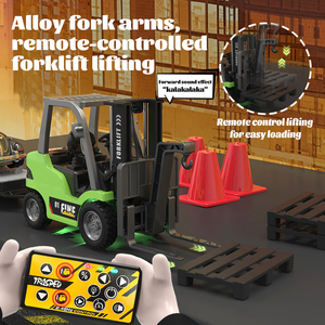 Empilhadeira RC Mini Q Alloy HG4-243 - Demonstração Automática, Controle 2.4G, Luz e Som, Ajuste de Velocidade, Barreira de Obstáculos - Product Image 6