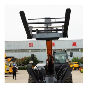 Chariot télescopique télécommandé 4,5T, hauteur de levage 18M, capacité de levage 5T, pour palettes, moteur EPA, téléhandler d'occasion - Product Image 3
