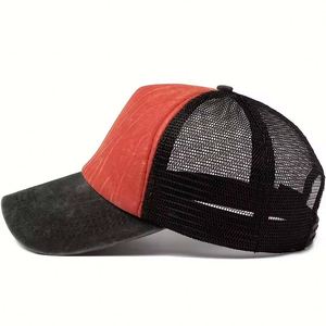 Unisex Children Vintage Distressed <b>Baseball</b> <b>Caps</b> with Custom Logo 100% Polyester Promotional Gift Hats - Product Image 4