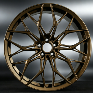 Jantes forgées SRD 5*115/114.3/120/112 17-20 pouces Bronze mat pour Dodge Porsche Nissan BMW M Rivian Benz Audi R A90 Personnalisées - Product Image 2