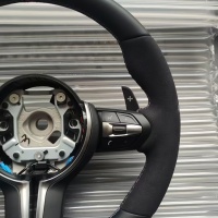 Volant en cuir pour BMW M3 M4 M5 F30 F32 F35 F36 F20 F10 E90 E70 E71 F35 F22 F18 F07, volant de voiture sport