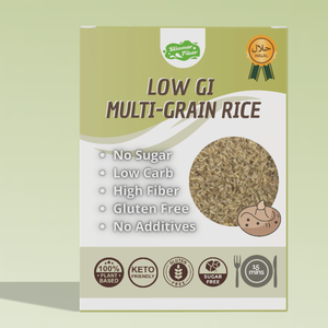 <span class=keywords><strong>Riz</strong></span> de Konjac Séché à Faible IG, Prêt à Consommer, Aliment Halal, Riche en Fibres, Riche en Protéines, Aliment Diététique pour le Contrôle du Sucre - Product Image 2