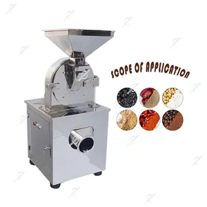 Commercial Herb Plastic Grain Spices Fine Micro Powder Grinding Machine Electrical Powder Grinder