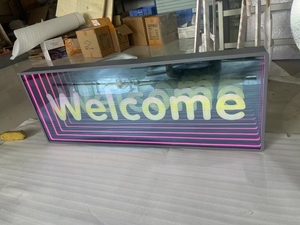 Özel dış mekan reklam Billboard su geçirmez 3D kanal LED ışık kutuları işareti <span class=keywords><strong>neon</strong></span> burcu elektronik işareti - Product Image 6