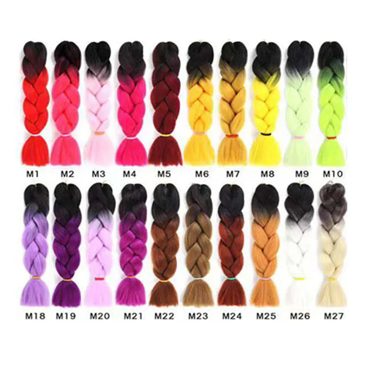 Cheap Price Customized Color Synthetic Hair Extension Natural Remy Braiding Hair Smartbraid Synthetic Hair Braid Extension