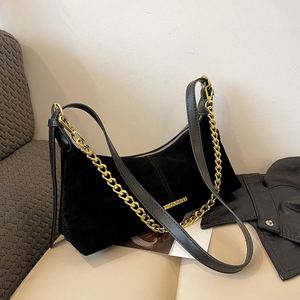 Bolso cruzado de PU para mujer. Bolso de cadena sencillo, informal y a la moda. Con cremallera. Bolso Antirrobo para Mujer.2359 - Product Image 1