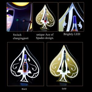 ชั้นวางแสดงไวน์อะคริลิกฐานเรืองแสงฐานสูงสำหรับไนท์คลับ ktvs ห้างสรรพสินค้า - Product Image 2