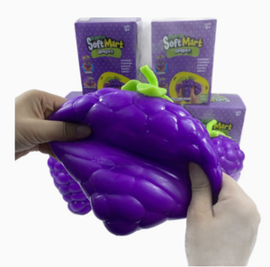 ONR Jumbo Banana Squishy Fruit Squeeze Toy Slow Rising Soft Stress Relief Sensory Kawaii <b>Fidget</b> Gift Children 5 7 Years - Product Image 1