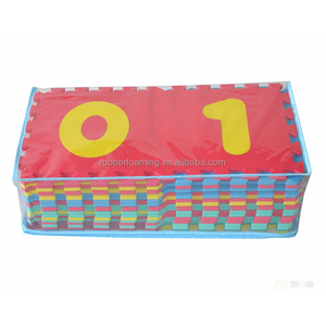 Tapis d'exercice casse-tête facile à entretenir Tapis de puzzle antimicrobien élégant pour les enfants Marcher sur les pieds nus Tapis de jeu pour bébé - Product Image 5