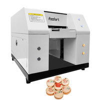 Printer Flatbed Inkjet CMYK Otomatis untuk Makanan Baru L1218, Fleksibel/Untuk Penggunaan Makanan, Dekorasi Roti/Kue/Label, Pencetakan Logo, Garansi 1 Tahun