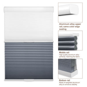 Stores alvéolaires sans fil jour et nuit, stores cellulaires double couche avec tissu occultant et filtrant la lumière, stores isolants thermiquement - Product Image 4