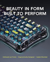 Gravastar Mercury K1 Lite Pro Gaming Keyboard Three-Mode Wireless/Wired for Mechanical Keyboard