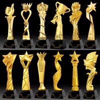 Yiwu Collection Trophée professionnel en forme d'étoile Souvenir Prix personnalisé Trophée Designs Prix Prix Trophée personnalisé en gros