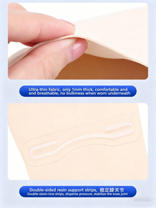 Genouillère légère et ajustable, respirante, à compression, pour hommes et femmes, pour le sport et la course à pied - Product Image 5