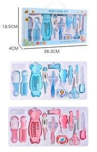 Kit portatile 13 in 1 per la cura e l'igiene del bambino, set completo per la cura del neonato, set sicuro per la manicure dei bambini per casa e viaggi - Product Image 6