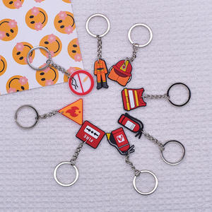 พวงกุญแจนักดับเพลิง PVC ชุด DIY จี้การ์ตูนขนาดเล็กสำหรับกระเป๋าเป้ กุญแจ กิจกรรมสนุกๆ และของขวัญสำหรับงานปาร์ตี้ - Product Image 4