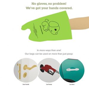 Sacs à déjections canines biodégradables à 100 %, durables, écologiques, imprimés sur mesure OEM pour chiens - Product Image 6