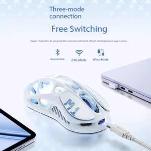 Souris de jeu GravaStar M1 Pro pour e-sport à domicile, connexion de troisième génération, contrôle maître série Nordic52, capteur PAW3395IM - Product Image 5