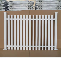 Clôture décorative extérieure de luxe en aluminium pour la vente en gros, lames de clôture de 6 pieds, étanches, pour chantier de construction